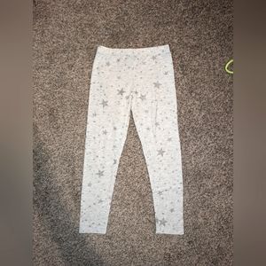 Girls Small 7/8 Vigoss Grey Star Pants